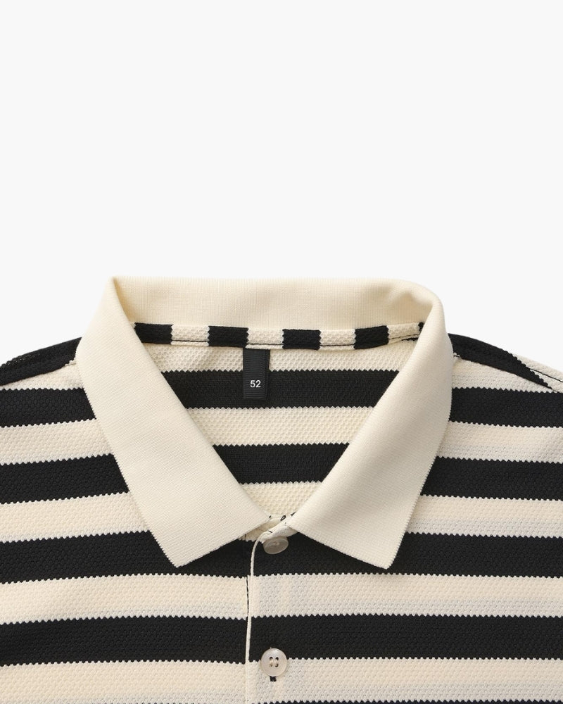 VALENTINI™ | POLO A RIGHE IN STILE COSTIERO