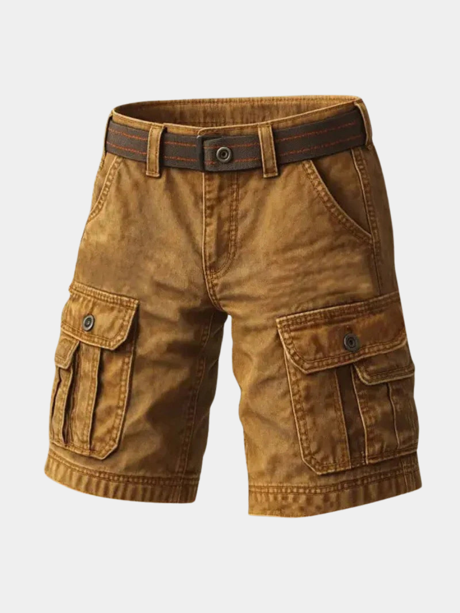 VALENTINI™ | Pantaloncini cargo corti da uomo con cintura