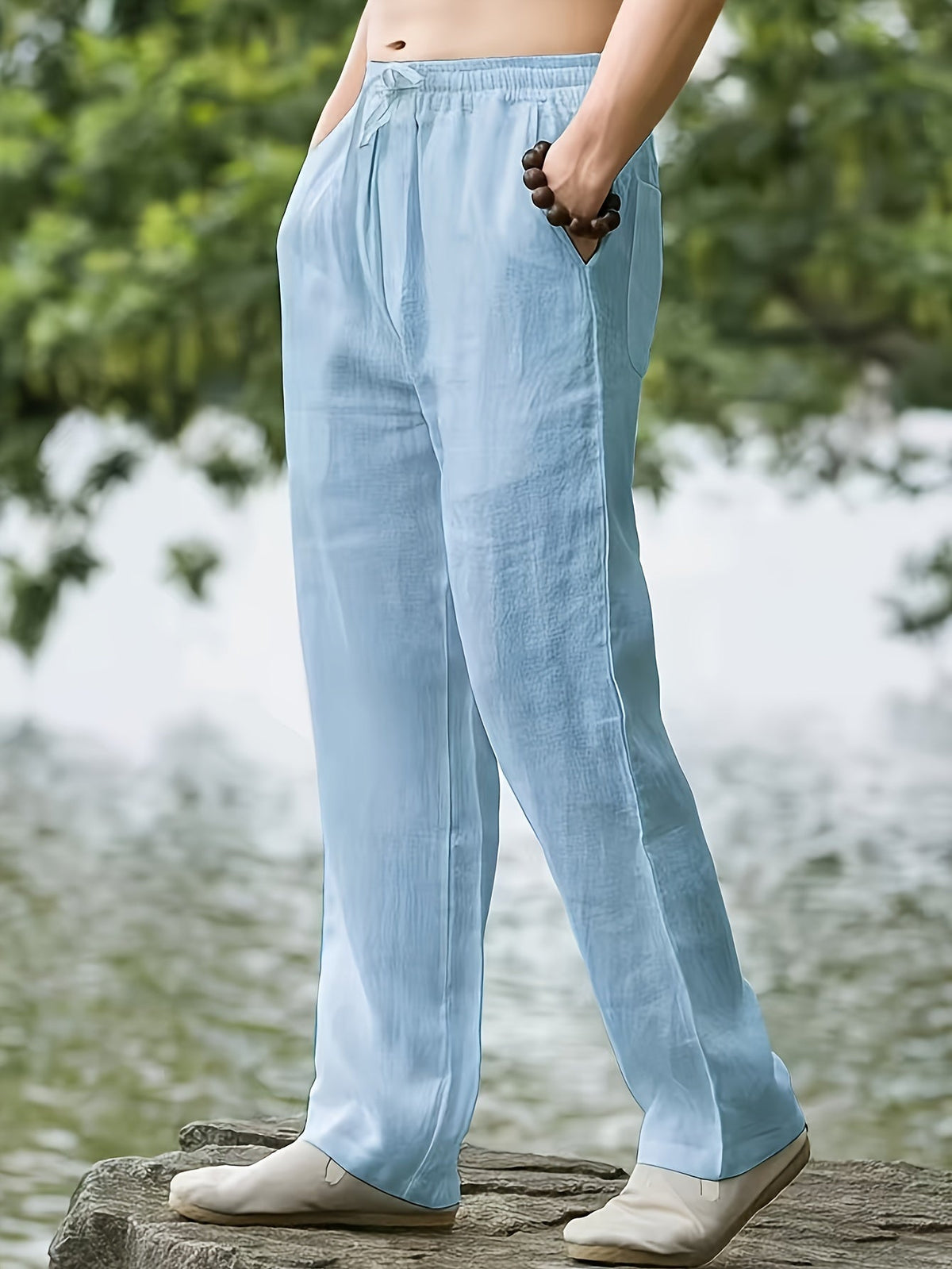VALENTINI™ | Pantaloni da uomo in cotone misto