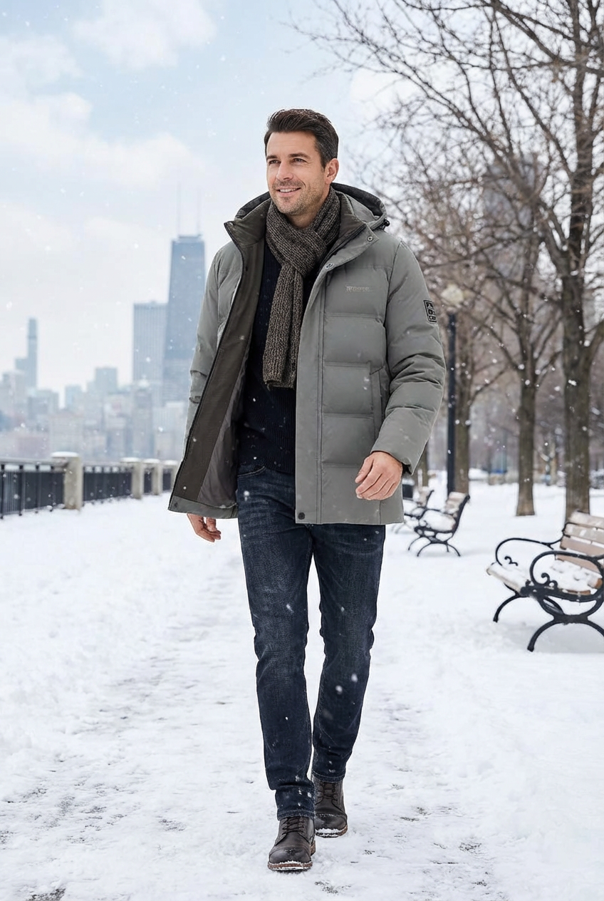 VALENTINI™ | Parka invernale imbottito da uomo