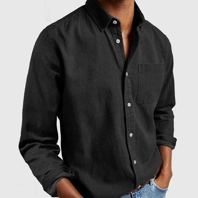 VALENTINI™ | Camicia in cotone Oxford spazzolato