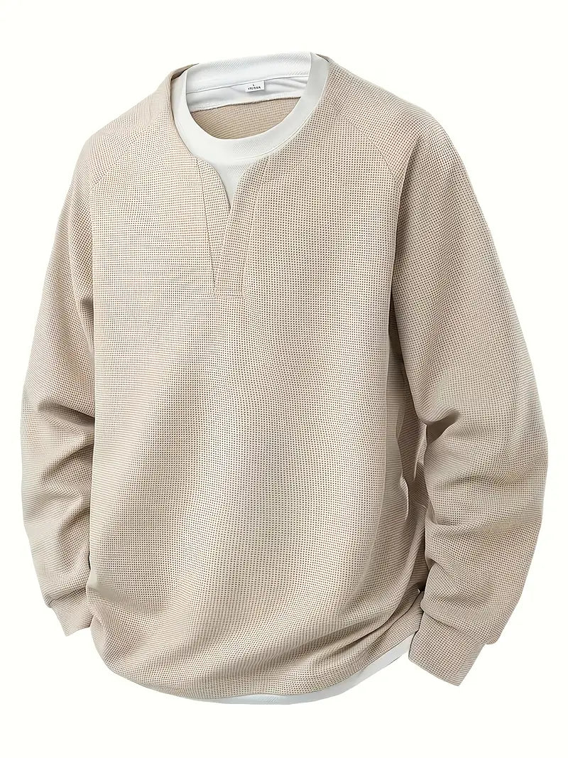 VALENTINI™ | Maglione con motivo a nido d'ape