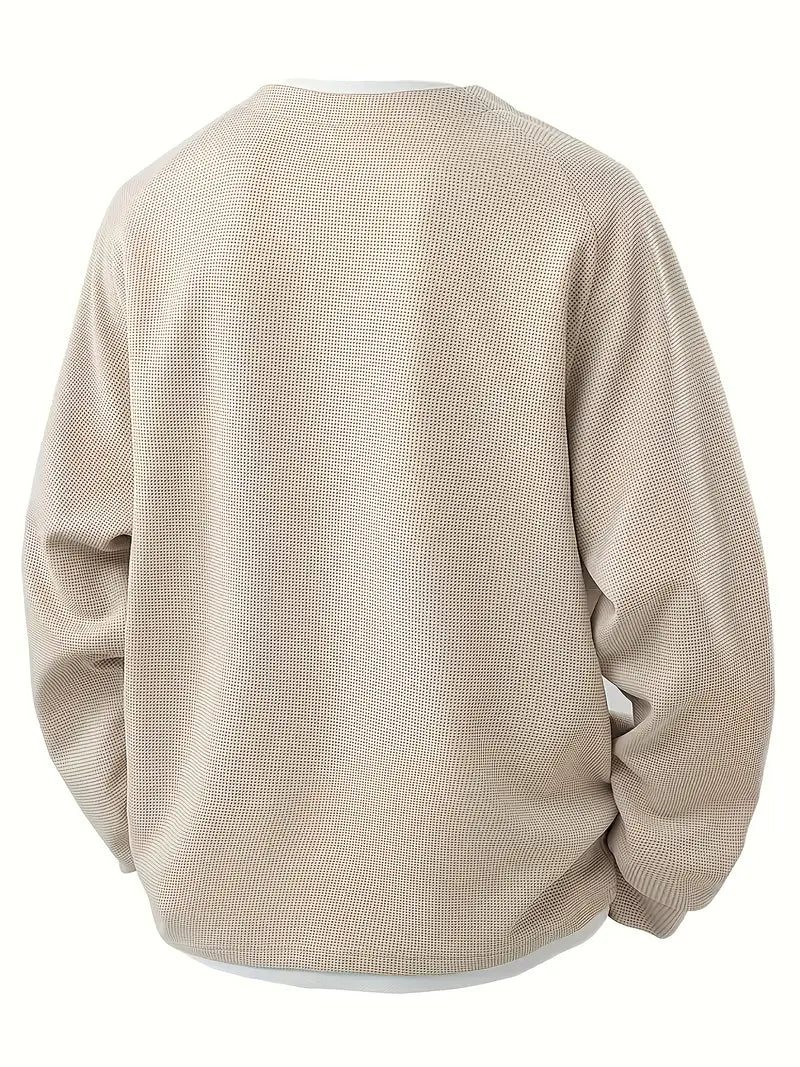 VALENTINI™ | Maglione con motivo a nido d'ape
