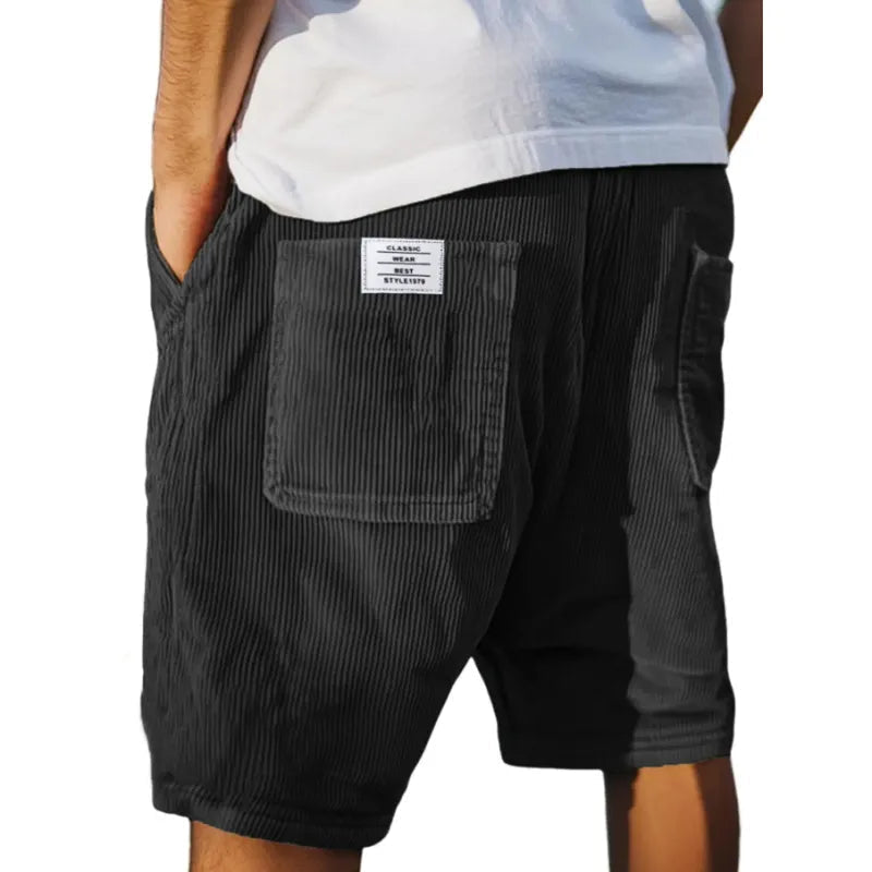 VALENTINI™ | Pantaloncini da uomo in velluto con coulisse