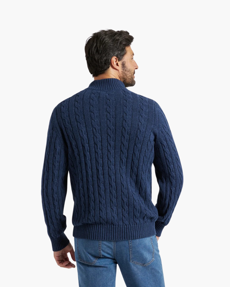 VALENTINI™ | COTONE CON ZIP A METÀ