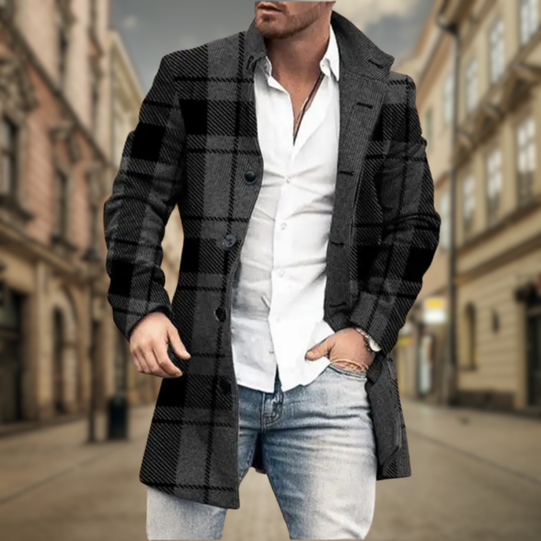 VALENTINI™ | Cappotto in lana su misura da uomo