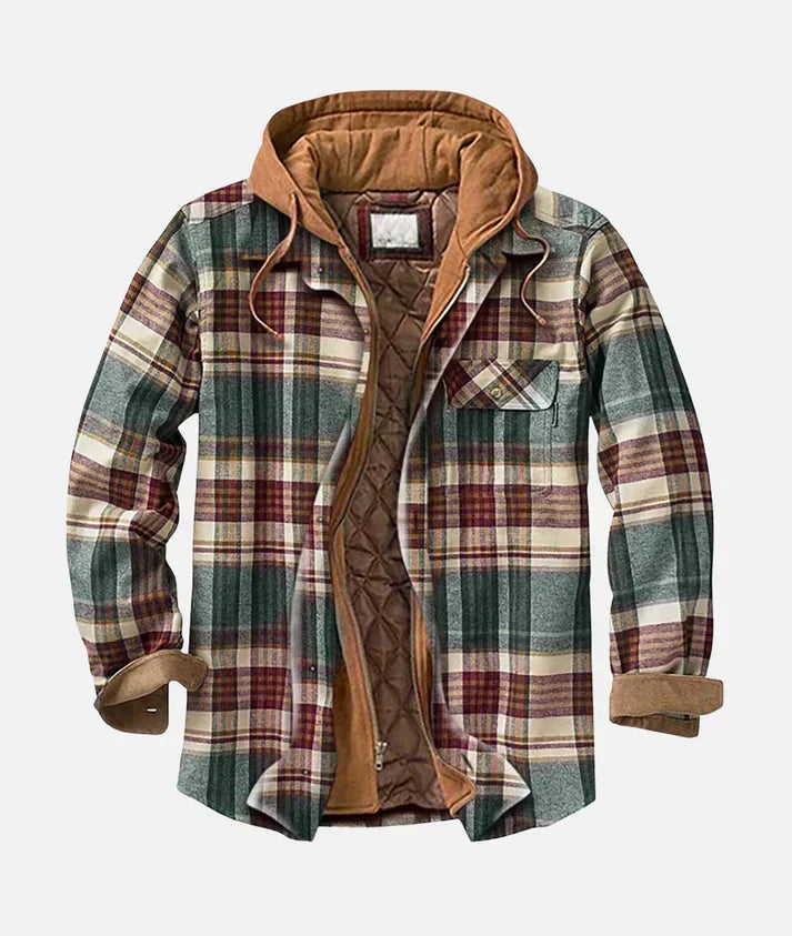 VALENTINI™ | Giacca vintage da uomo con cerniera frontale