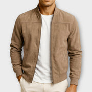 VALENTINI™ | Giacca bomber in camoscio