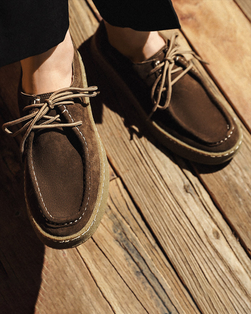 VALENTINI™ | Scarpe smart in camoscio premium