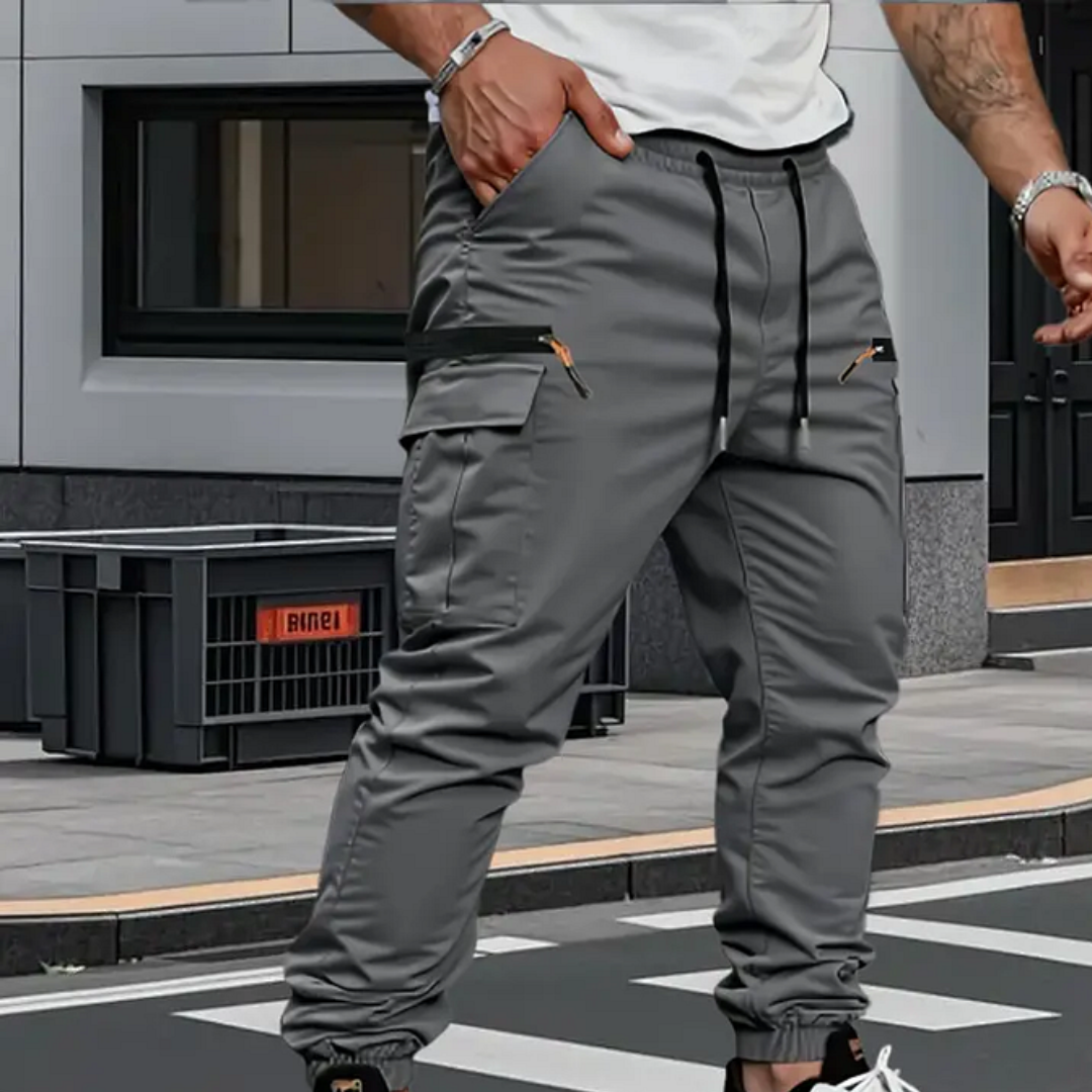 VALENTINI™ | Jogger da uomo elasticizzato a taglio affusolato