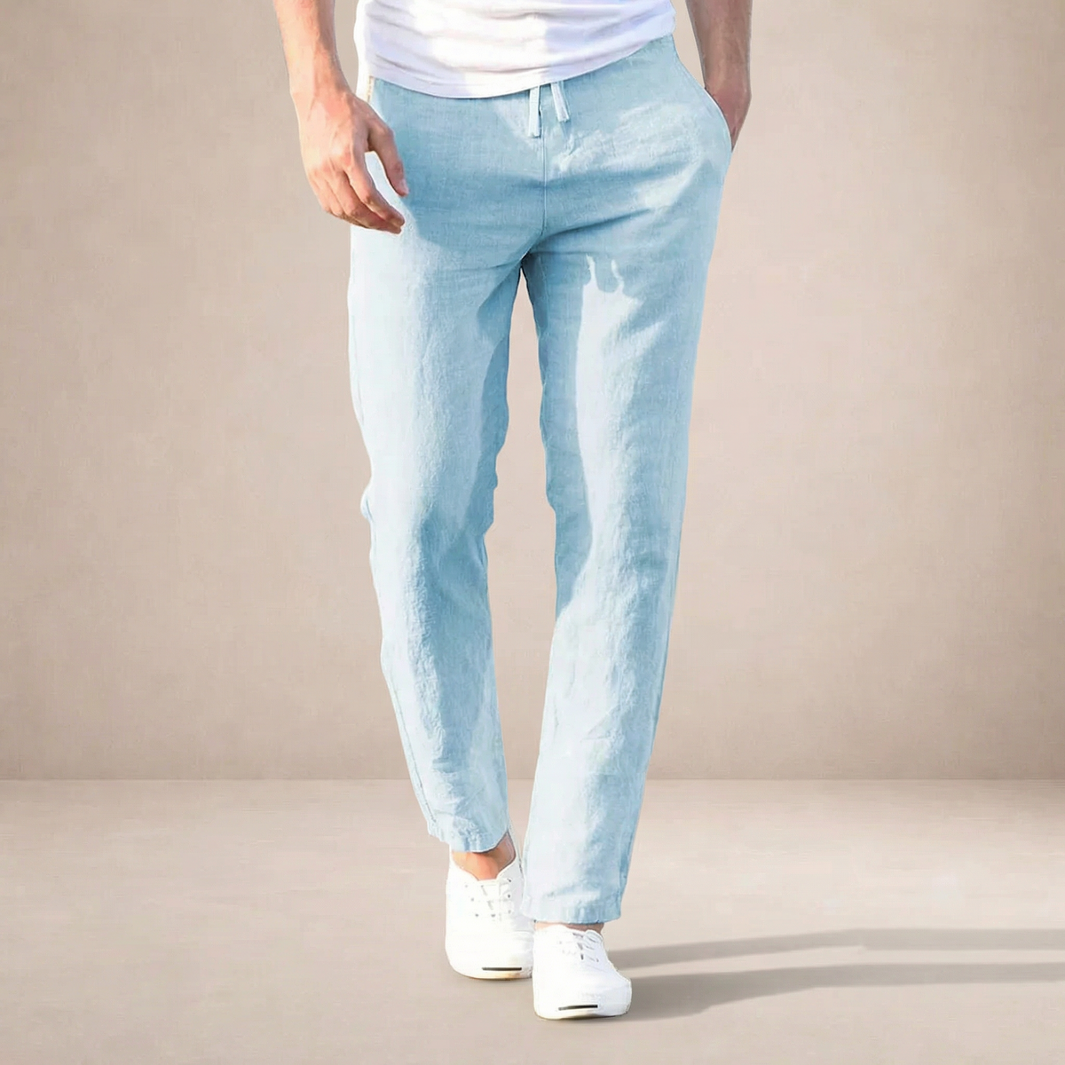 VALENTINI™ | Pantaloni in lino
