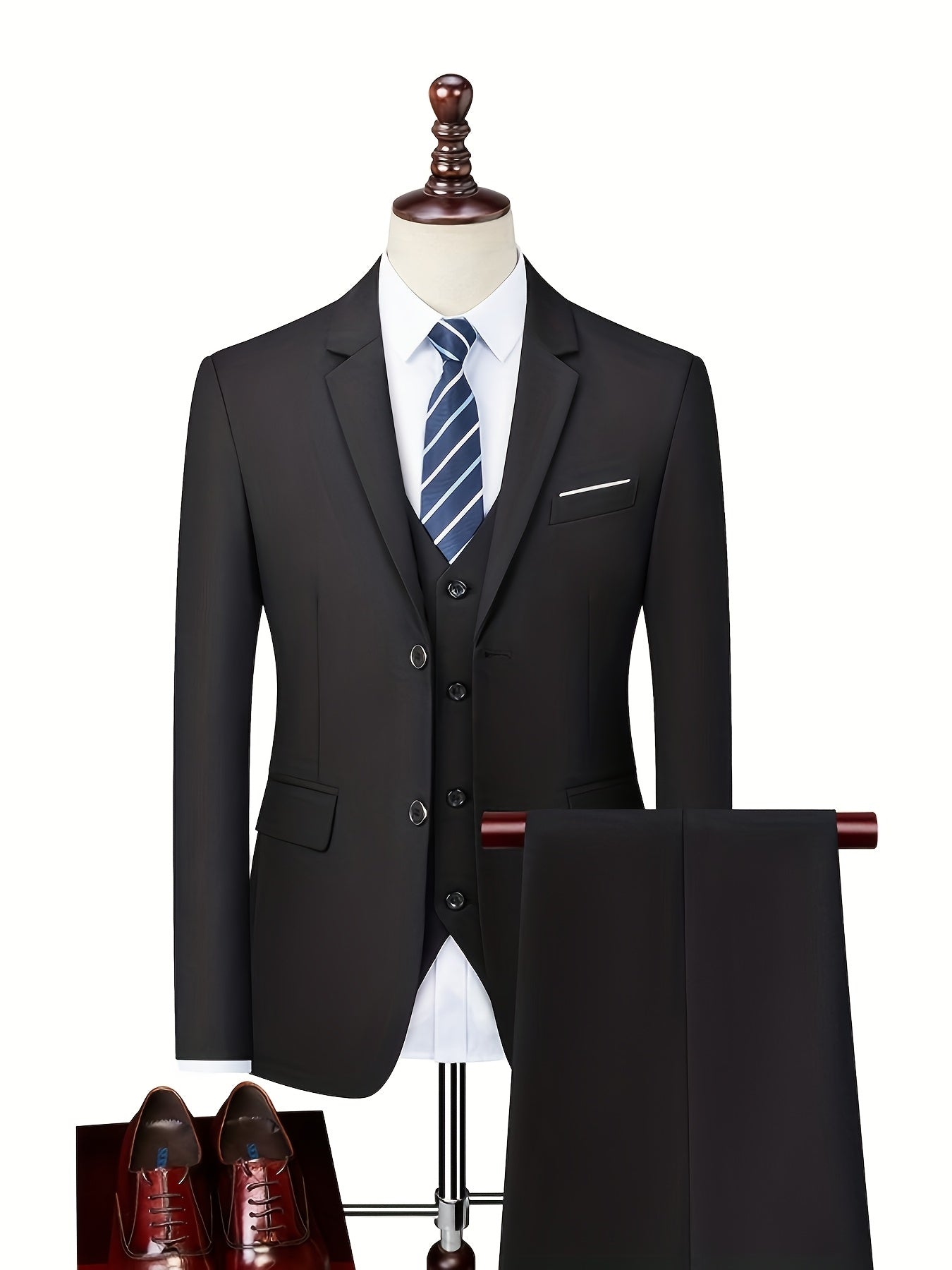 VALENTINI™ | Abito da uomo a due pezzi slim