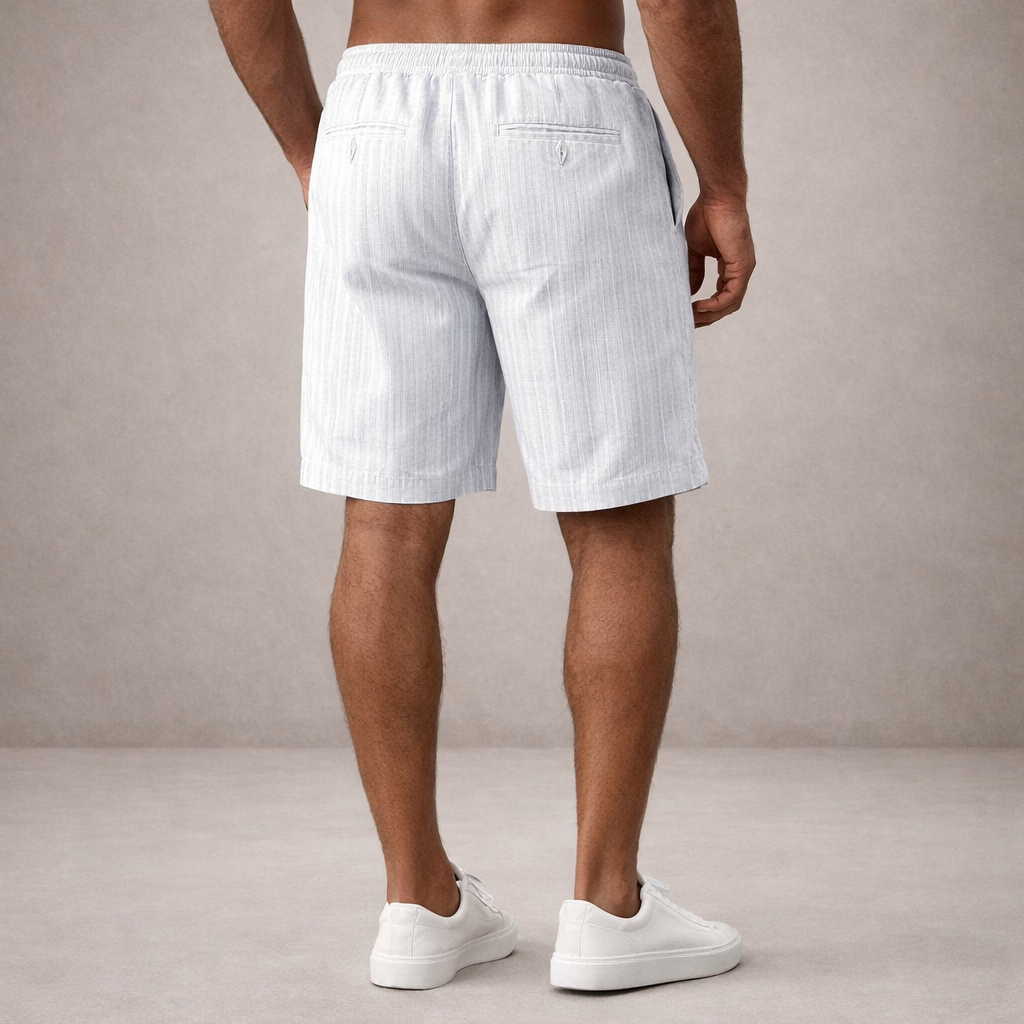 VALENTINI™ | Pantaloncini in lino casual