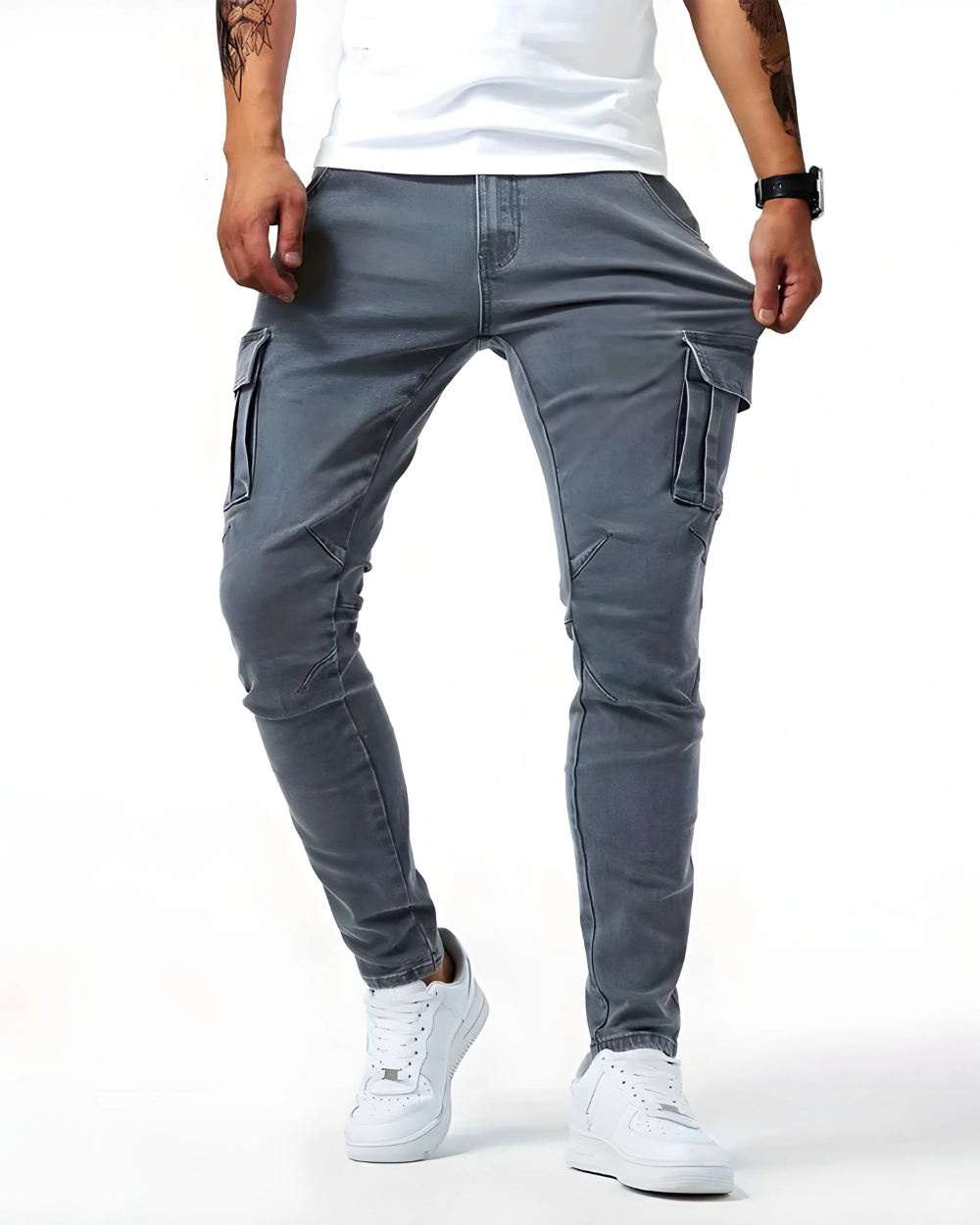VALENTINI™ | Pantaloni cargo Active Fit Stretch