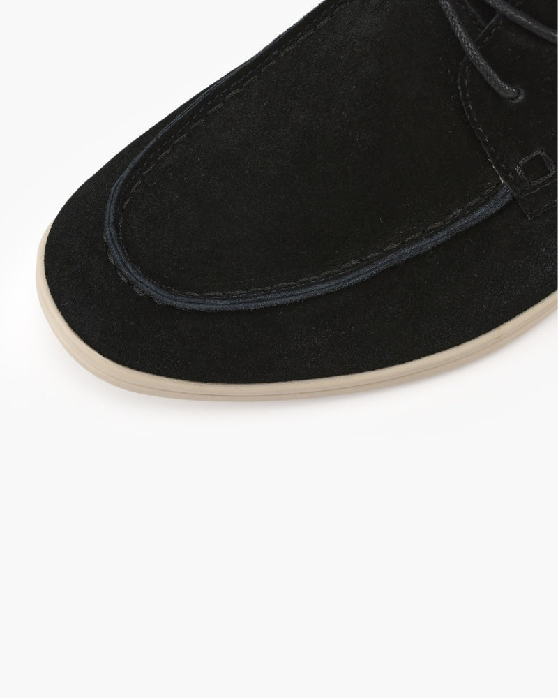VALENTINI™ | Scarpe stringate in camoscio