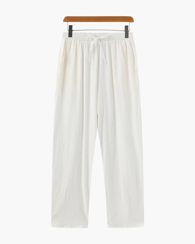 VALENTINI™ | Pantaloni leggeri in lino traspiranti