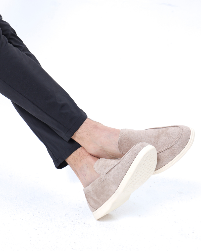 VALENTINI™ | Mocassino da uomo in camoscio idrorepellente