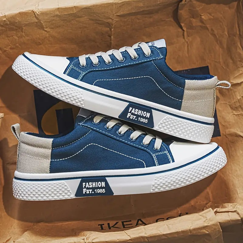 VALENTINI™ | Scarpe da ginnastica in tela a profilo basso