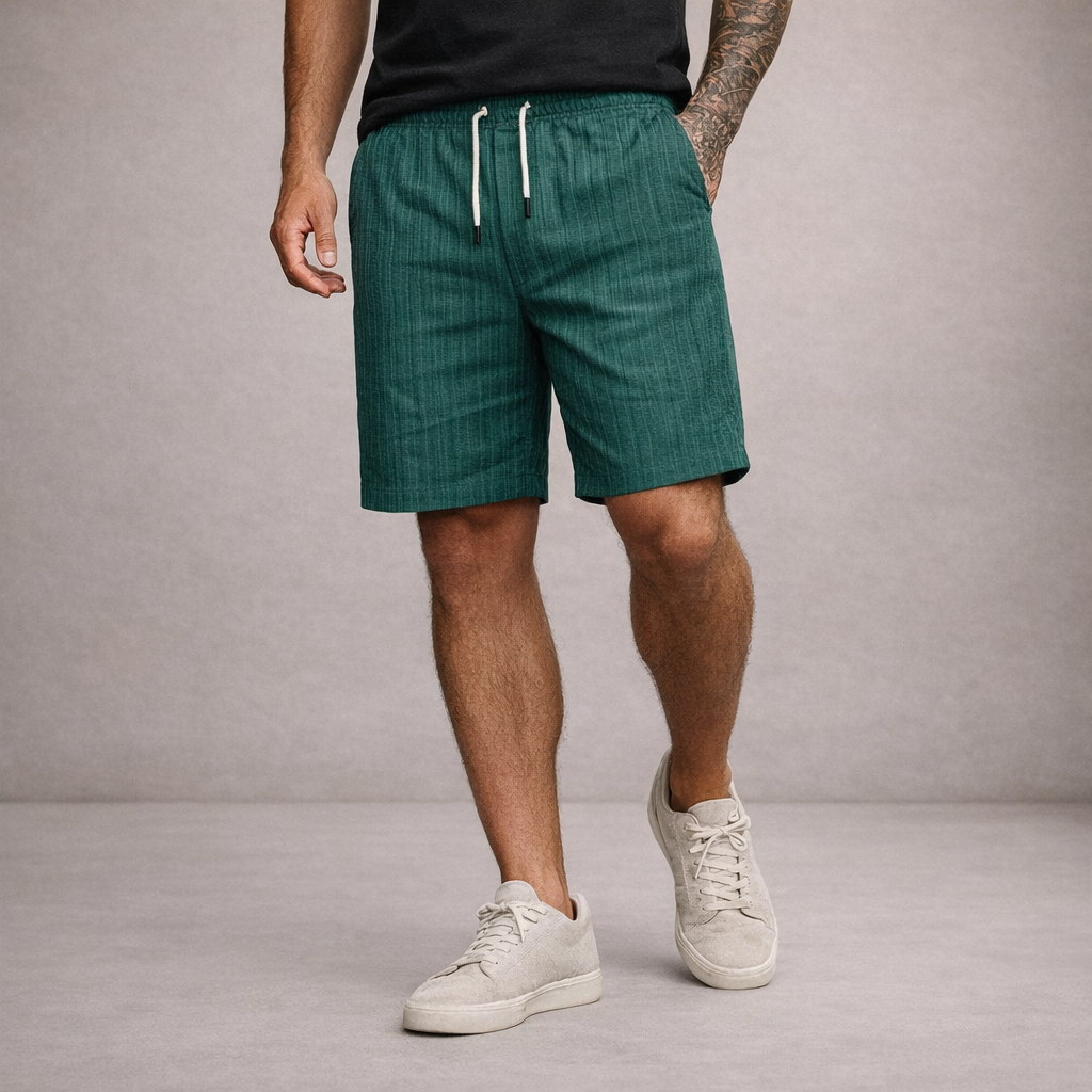 VALENTINI™ | Pantaloncini in lino casual