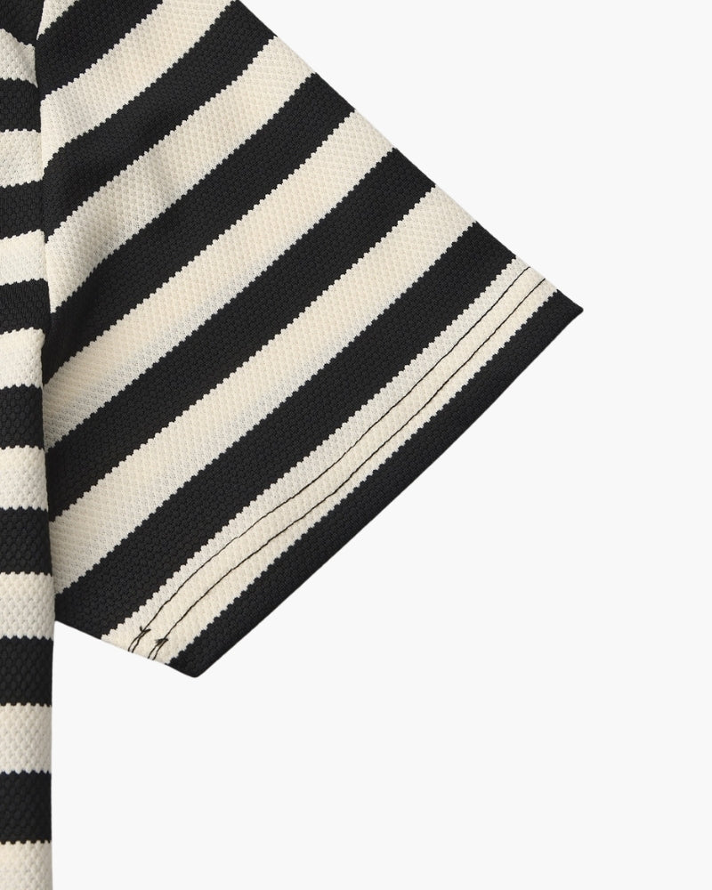VALENTINI™ | POLO A RIGHE IN STILE COSTIERO