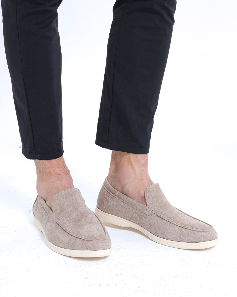 VALENTINI™ | Mocassino da uomo in camoscio idrorepellente