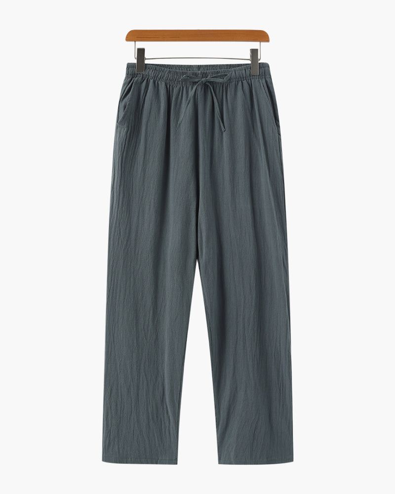 VALENTINI™ | Pantaloni leggeri in lino traspiranti
