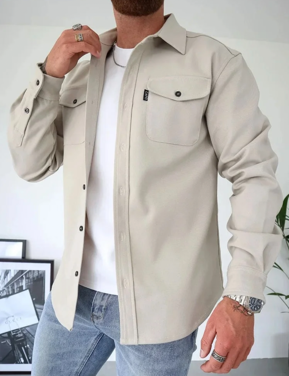 VALENTINI™ | Giacca a camicia