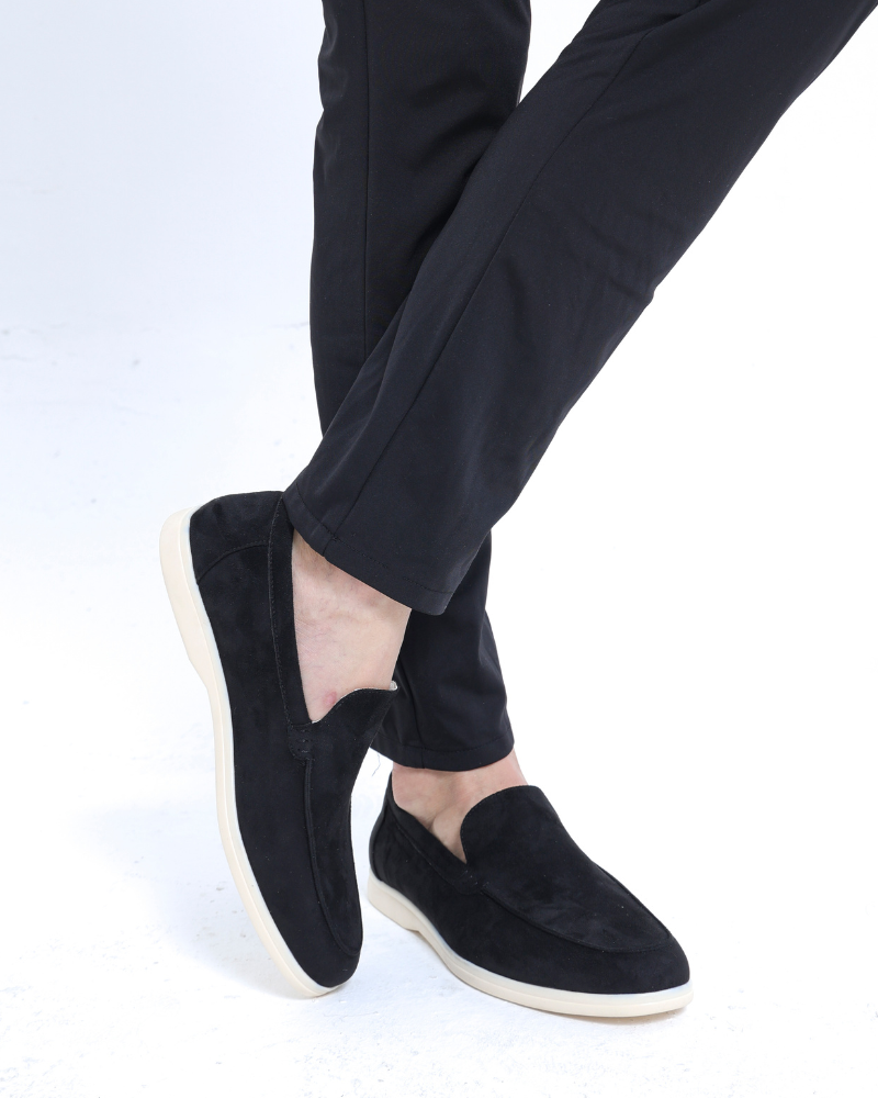 VALENTINI™ | Mocassino da uomo in camoscio idrorepellente