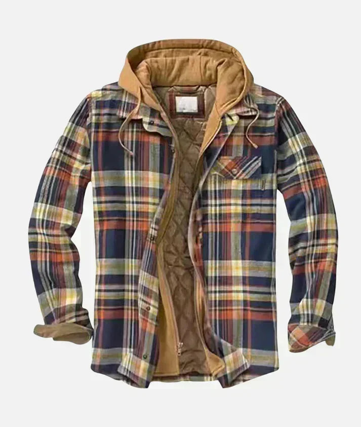 VALENTINI™ | Giacca vintage da uomo con cerniera frontale