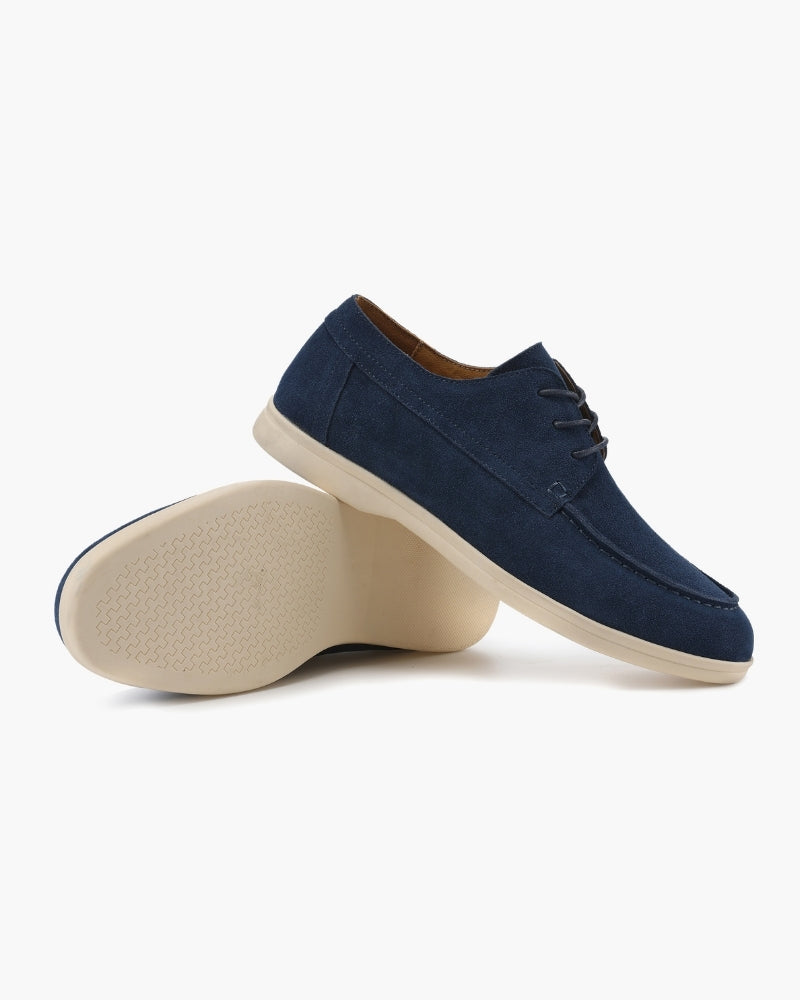 VALENTINI™ | Scarpe stringate in camoscio