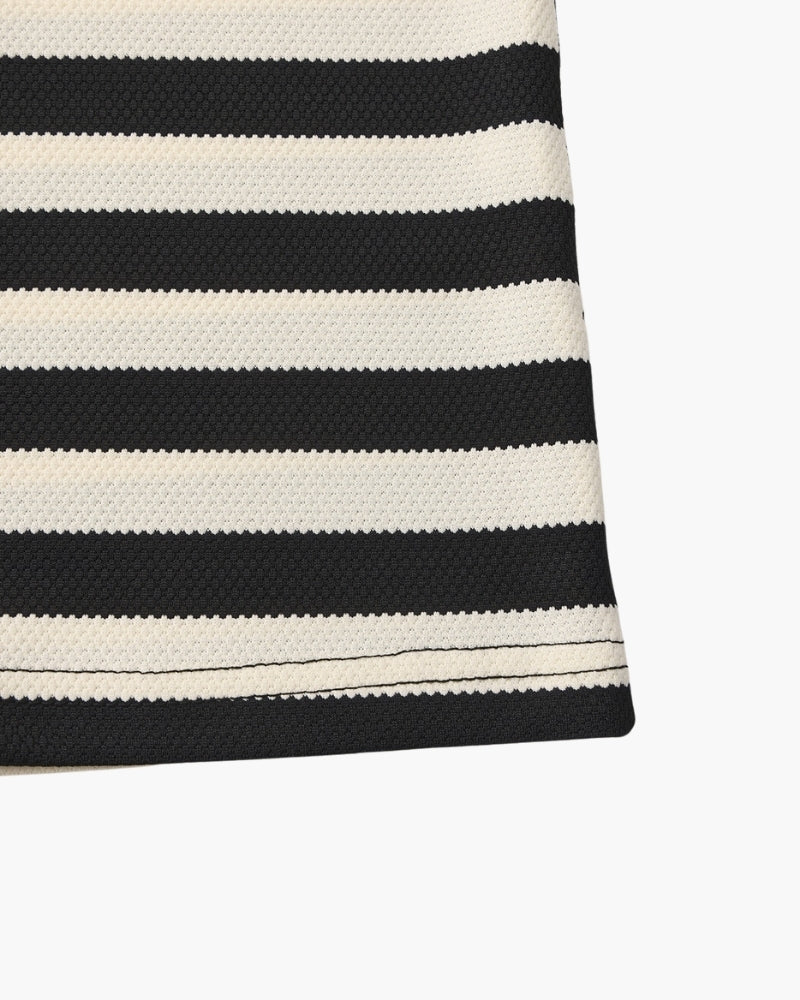 VALENTINI™ | POLO A RIGHE IN STILE COSTIERO