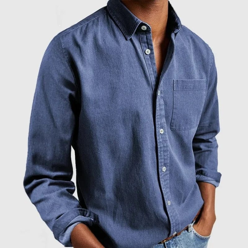 VALENTINI™ | Camicia in cotone Oxford spazzolato