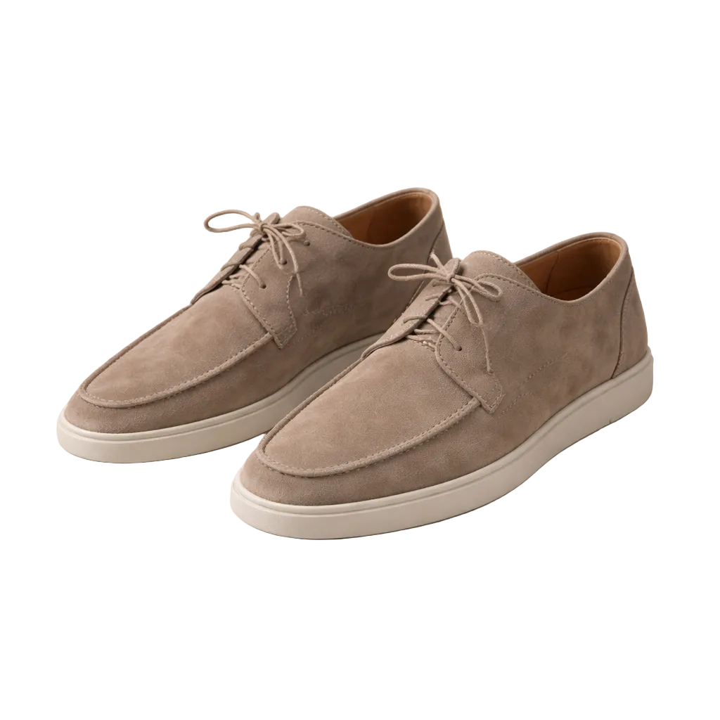VALENTINI™ | Derbies in pelle scamosciata