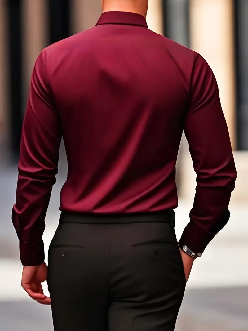 VALENTINI™ | Camicia slim fit traspirante