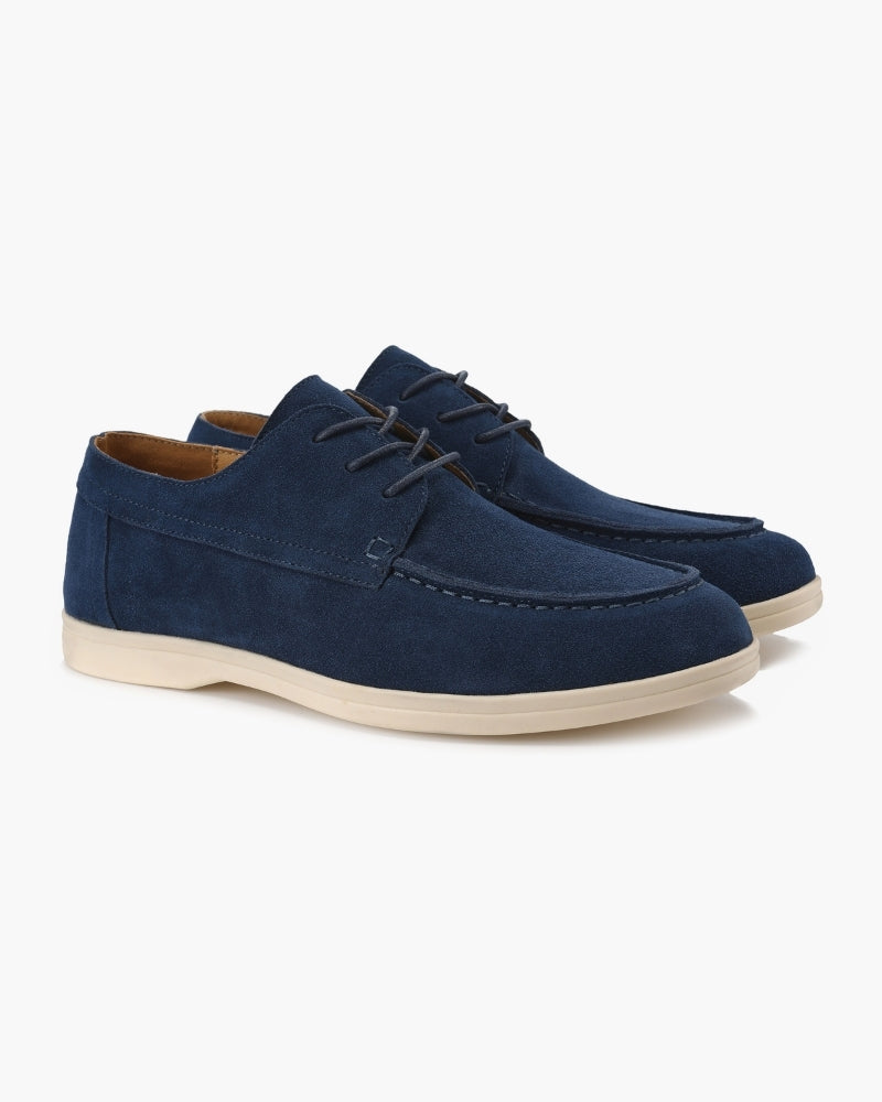 VALENTINI™ | Scarpe stringate in camoscio