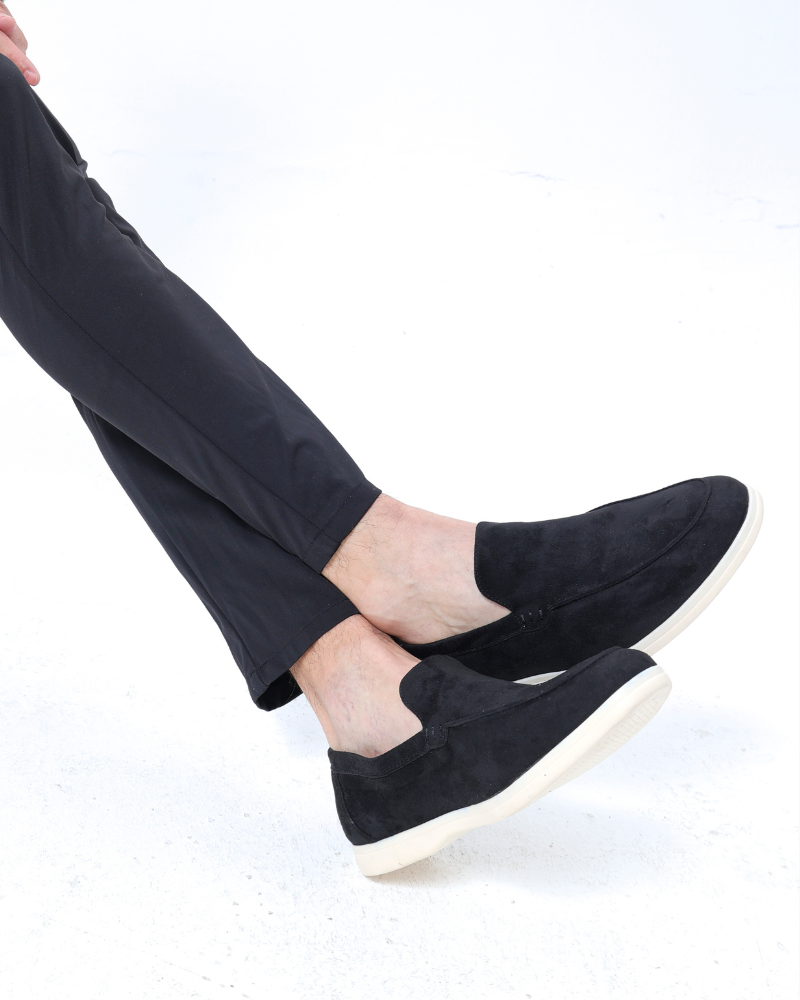 VALENTINI™ | Mocassino da uomo in camoscio idrorepellente