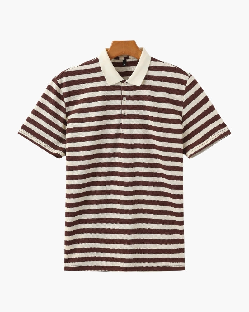 VALENTINI™ | POLO A RIGHE IN STILE COSTIERO