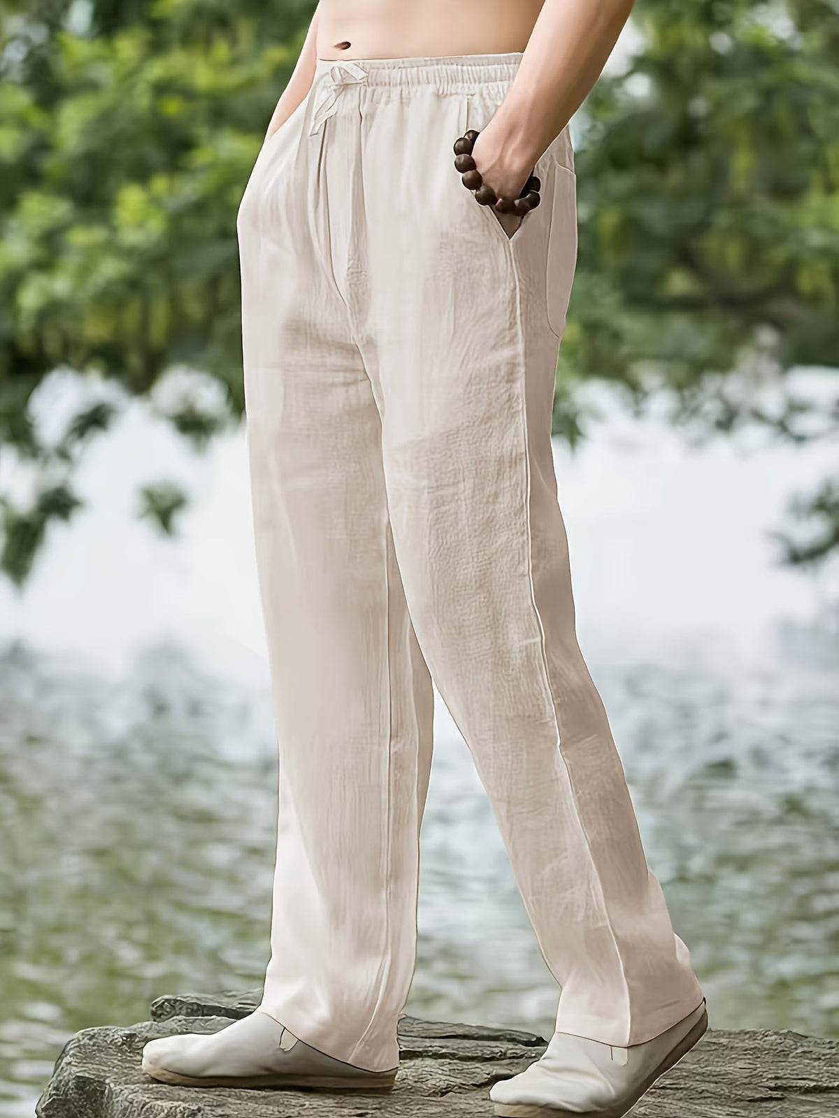 VALENTINI™ | Pantaloni da uomo in cotone misto