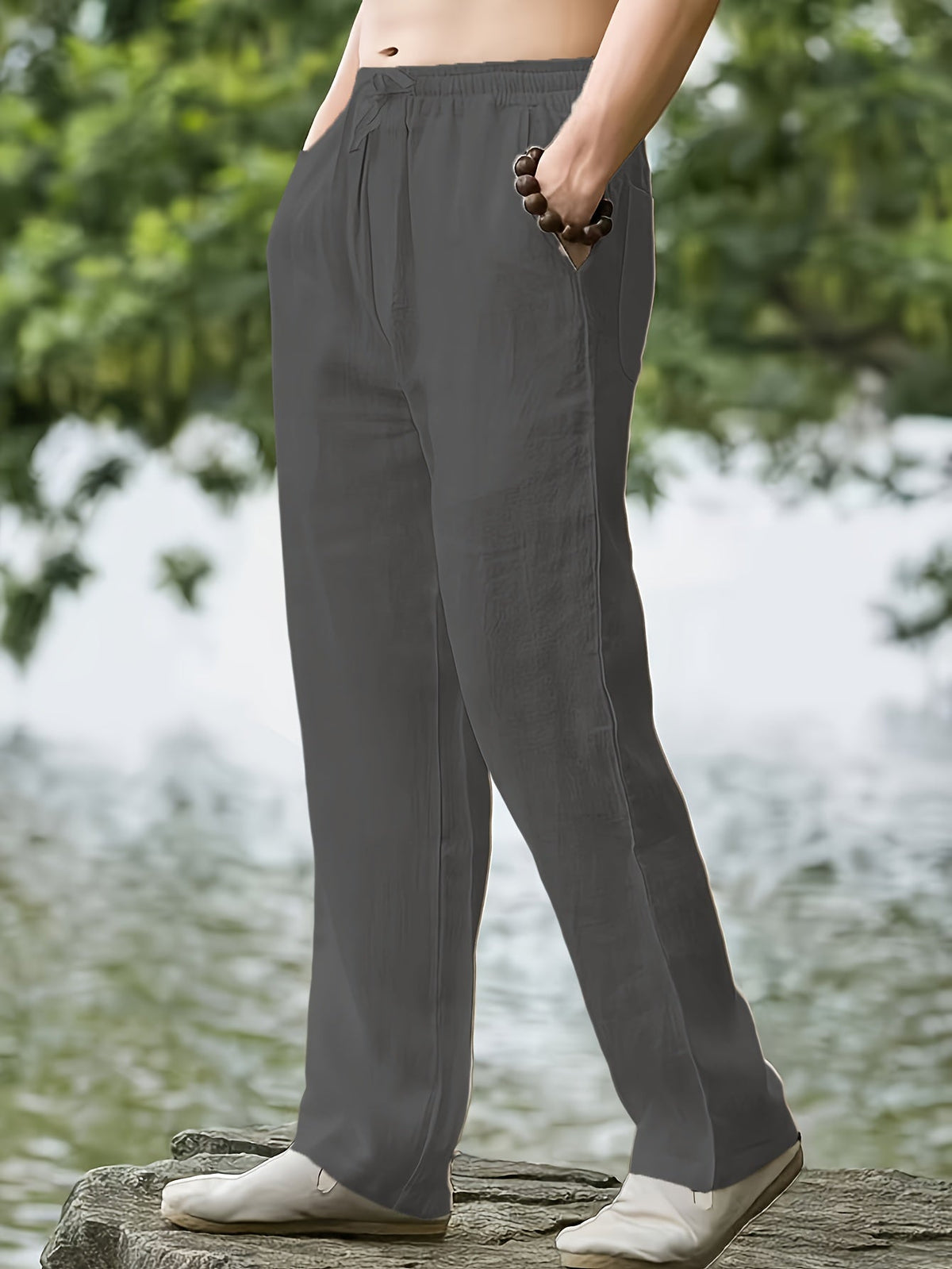 VALENTINI™ | Pantaloni da uomo in cotone misto