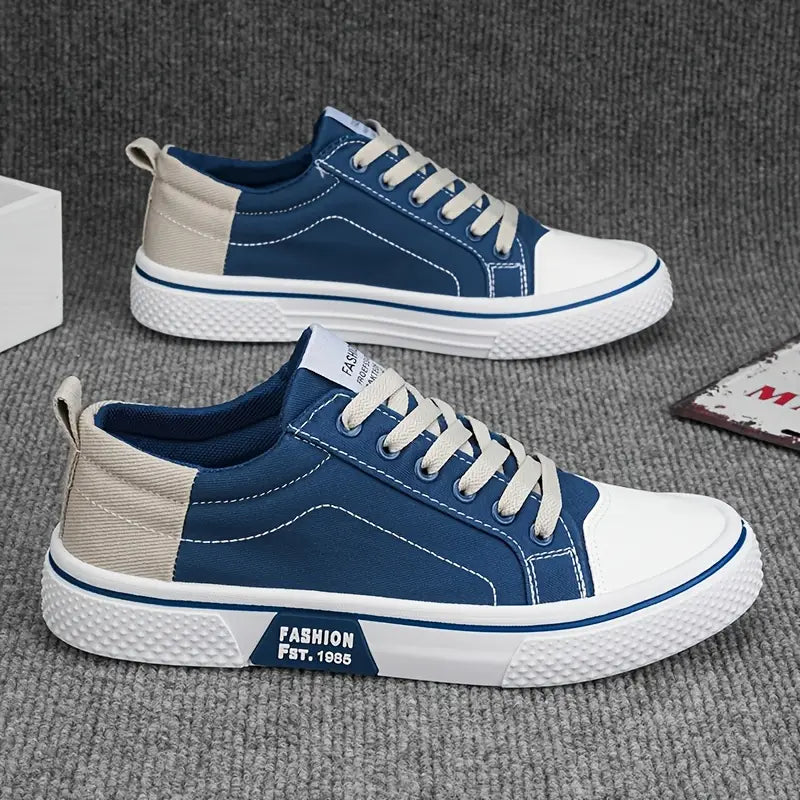 VALENTINI™ | Scarpe da ginnastica in tela a profilo basso