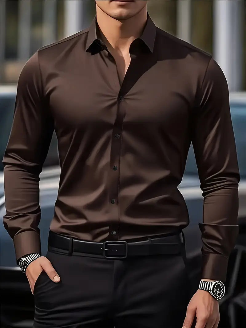 VALENTINI™ | Camicia slim fit traspirante