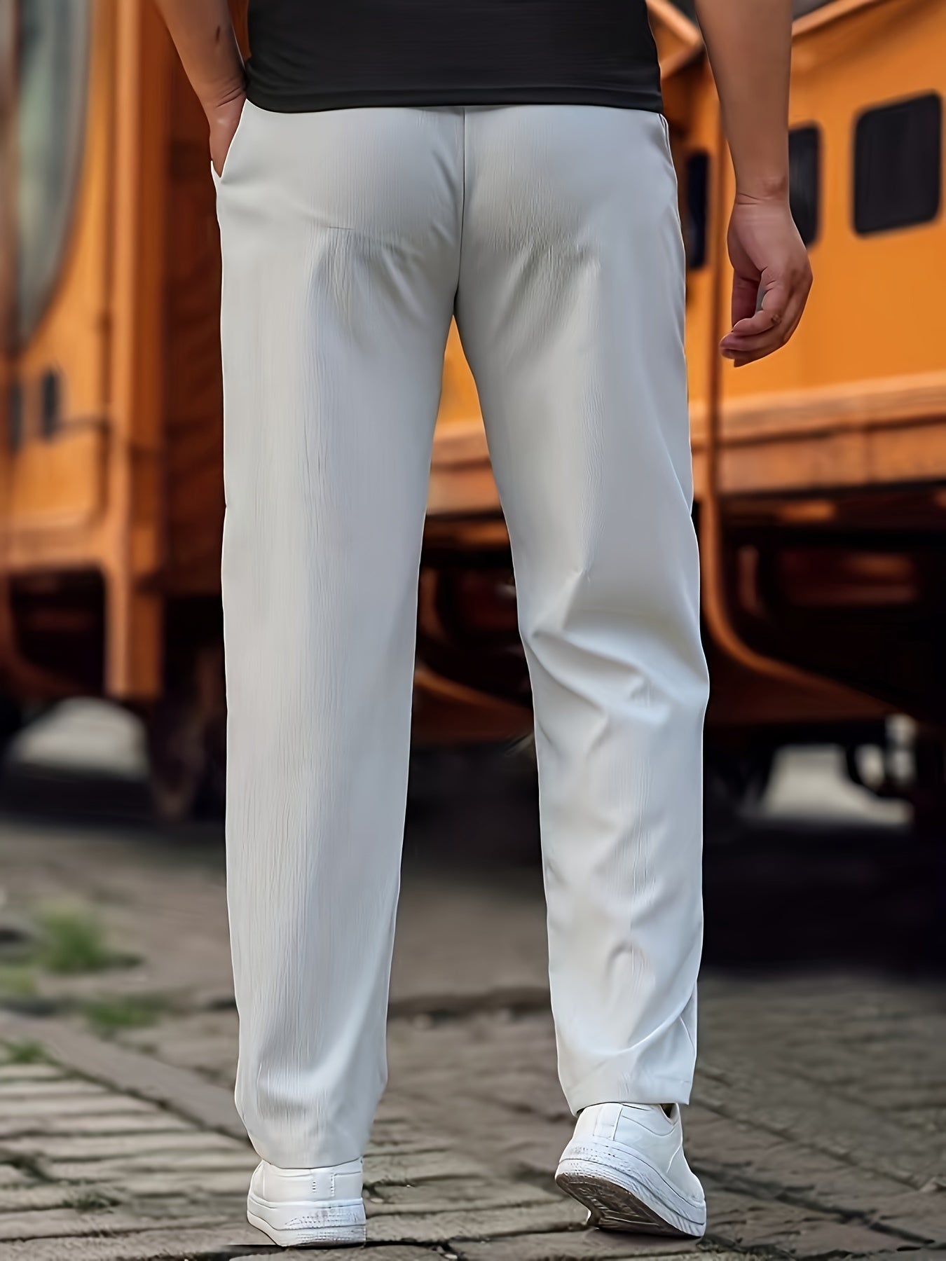 VALENTINI™ | Pantaloni da uomo a gamba dritta