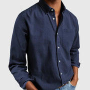 VALENTINI™ | Camicia in cotone Oxford spazzolato