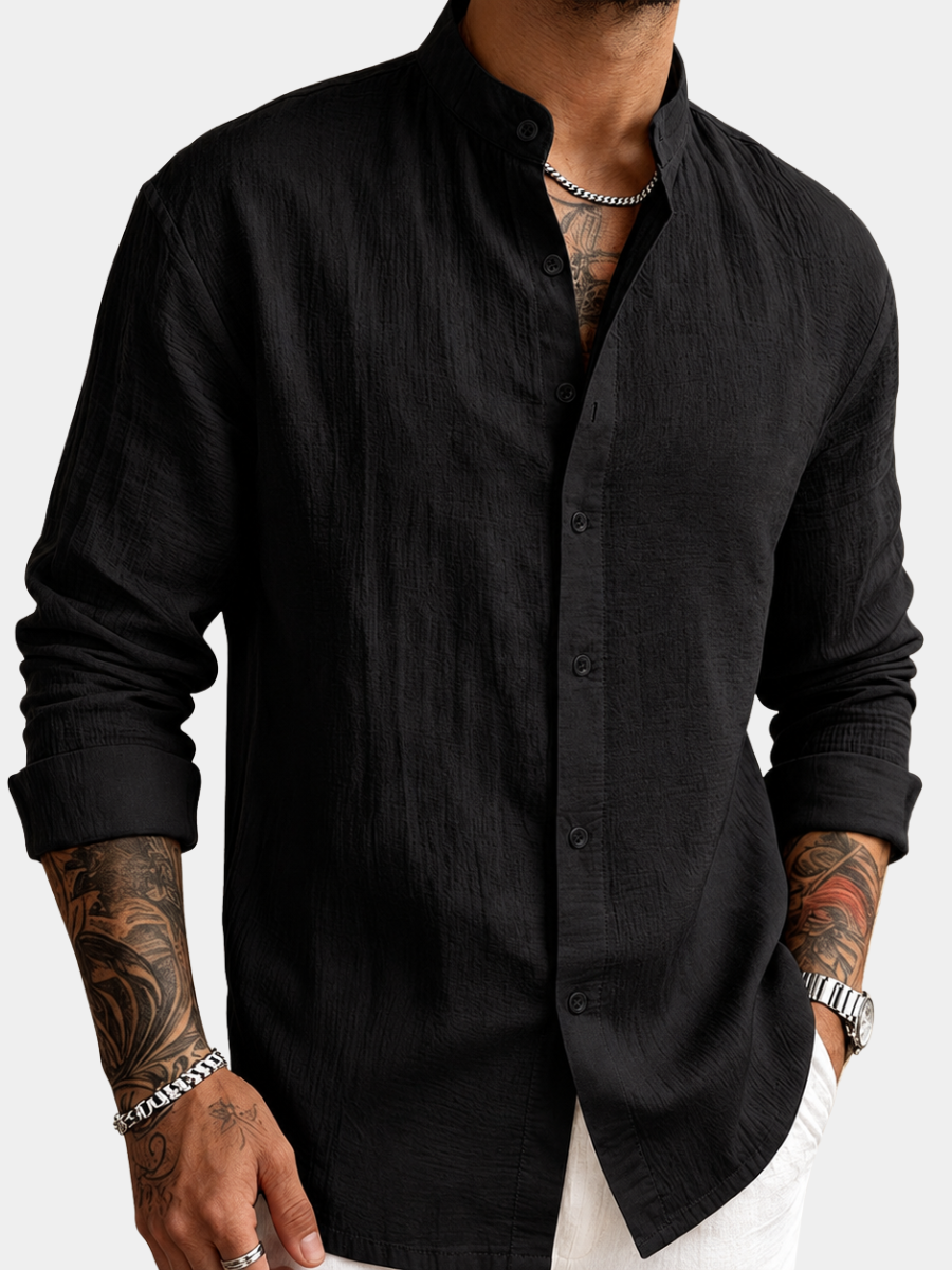 VALENTINI™ | Camicia in misto lino