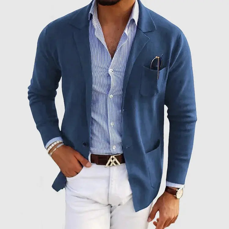 VALENTINI™ | Giacca da uomo in maglia di poliestere