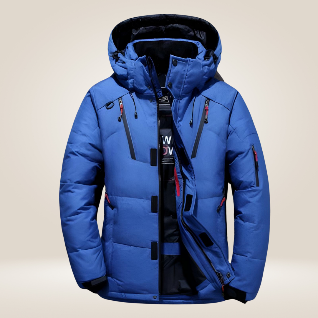 VALENTINI™ | Giacca invernale imbottita in piuma d'oca da uomo