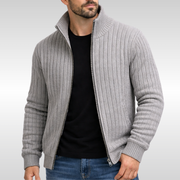 VALENTINI™ | Cardigan in maglia a coste con cerniera