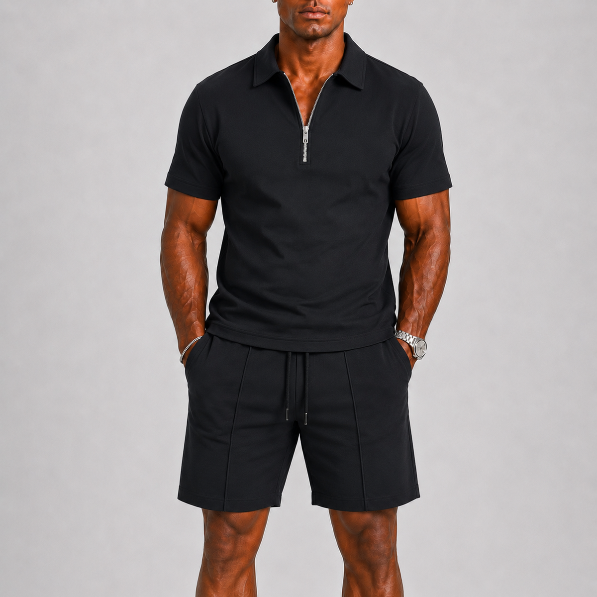 VALENTINI™ | Set di polo con zip
