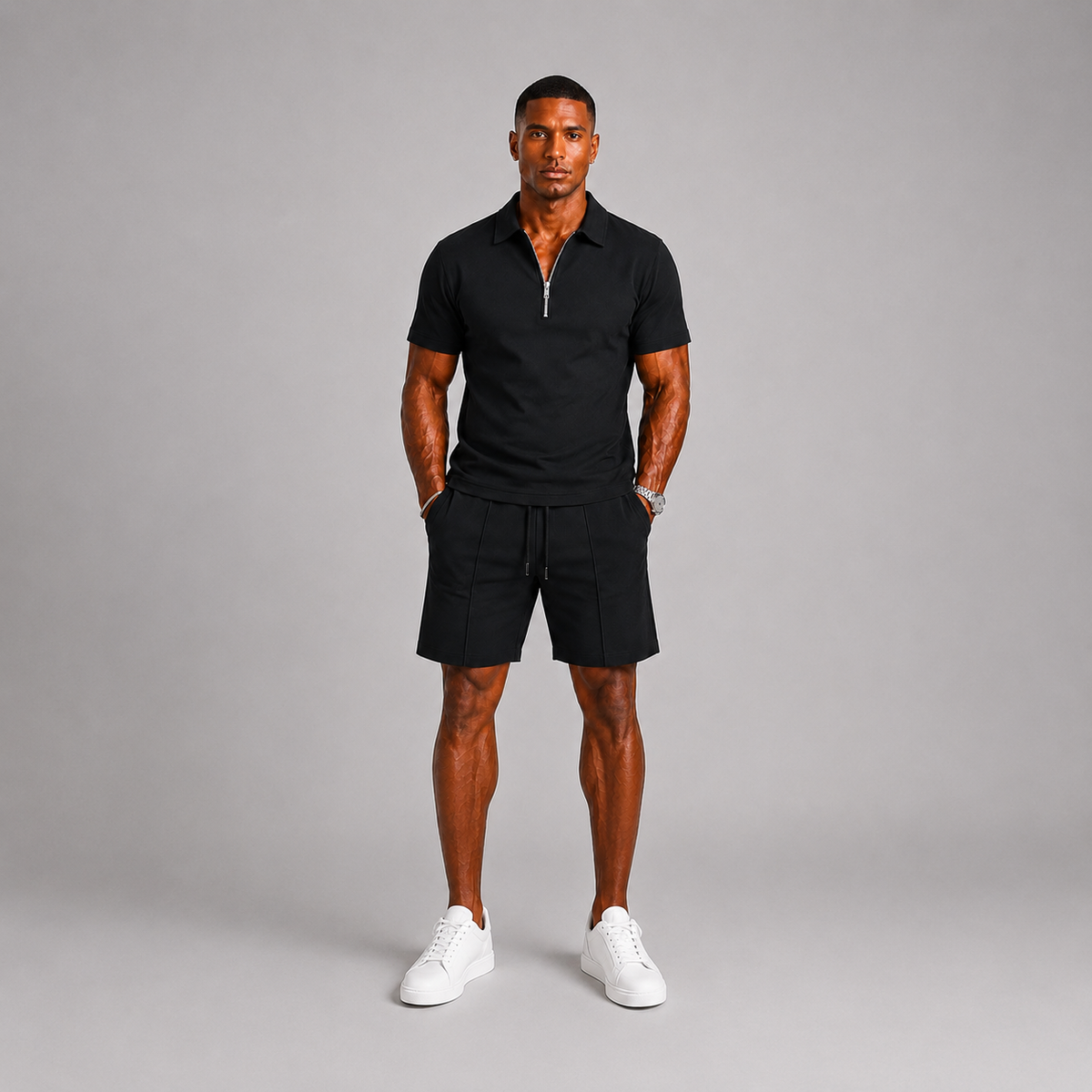 VALENTINI™ | Set di polo con zip