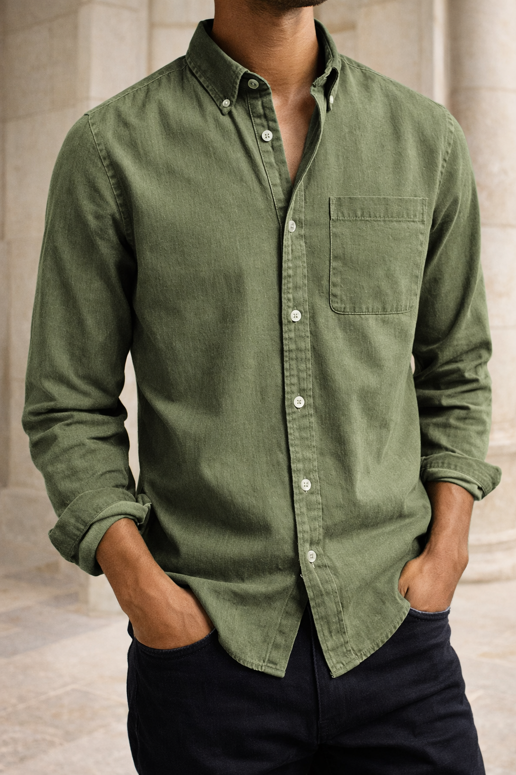 VALENTINI™ | Camicia con taschino